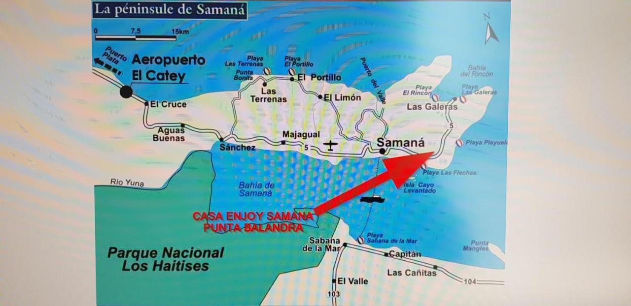 Los Naranjos Casaenjoysamana酒店 外观 照片